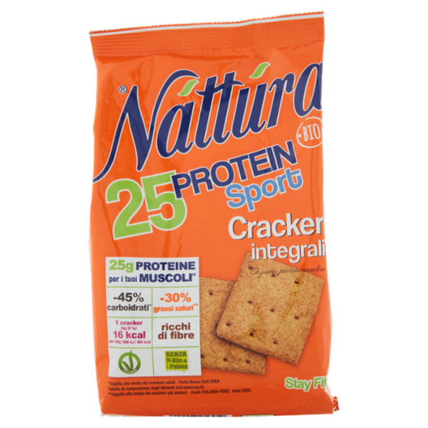 Náttúra 25 Protein Sport Cracker integrali Bio 200 g