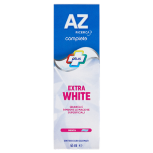 AZ Ricerca Dentifricio Complete Plus Extra White Menta 65 Ml