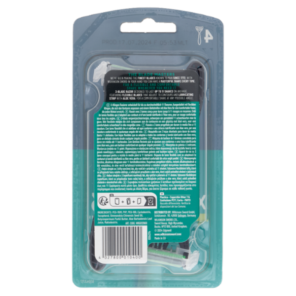 Wilkinson Sword Rasoio usa&getta Xtreme 3 Sensitive x4