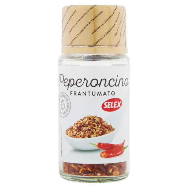 Selex Peperoncino Frantumato con Macinello 25 g