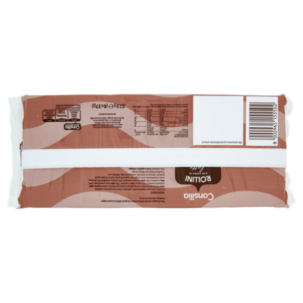 Consilia Rollini con Crema al Latte 6x37 g