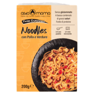 Asia Mama Fusion Experience Noodles Con Pollo e Verdure 200 g
