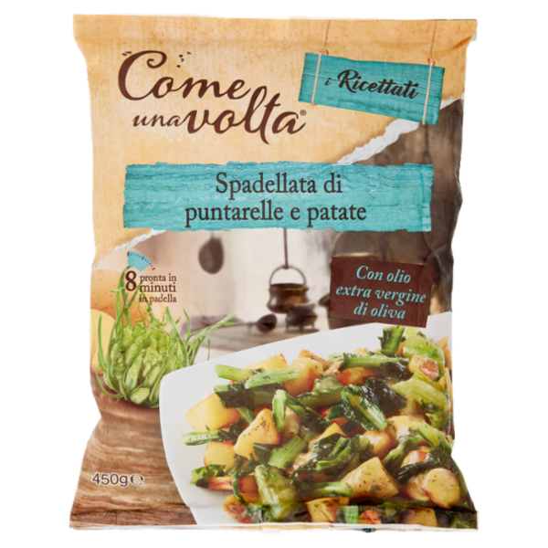 Come una volta i Ricettati Spadellata di puntarelle e patate 450 g