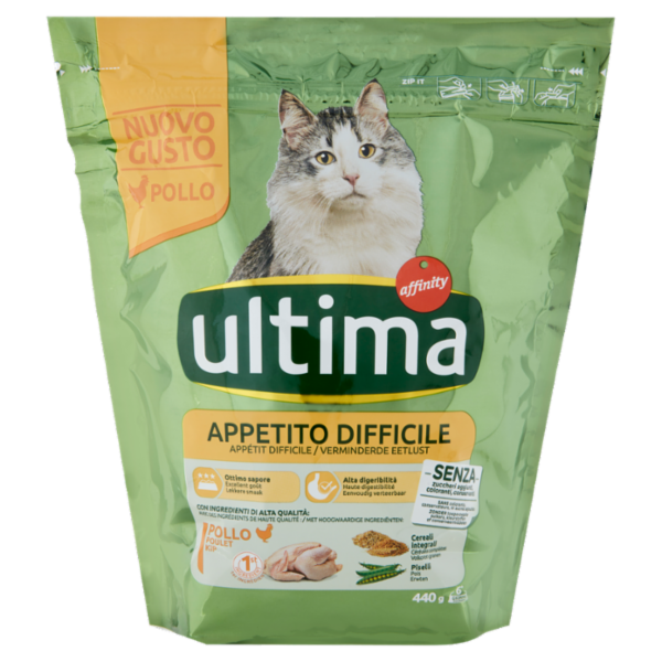 ultima Cat Appetito Difficile Pollo 440 g