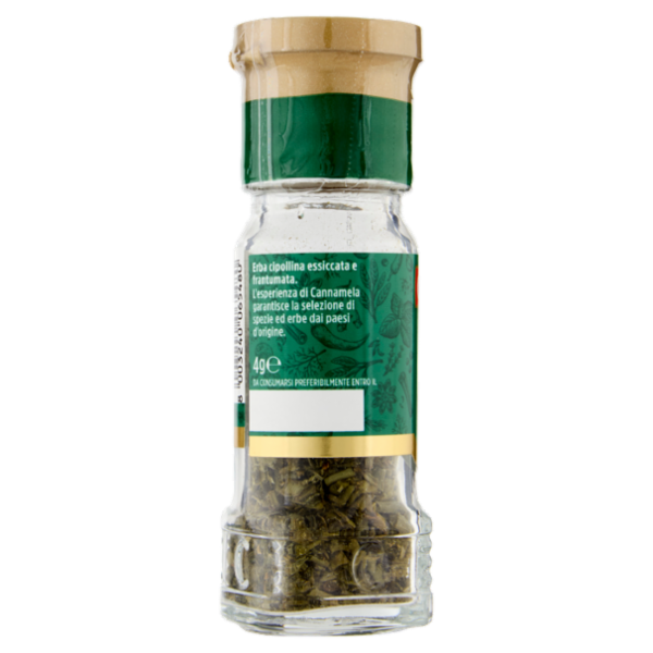 Cannamela Erbe Erba Cipollina Frantumata 4 g