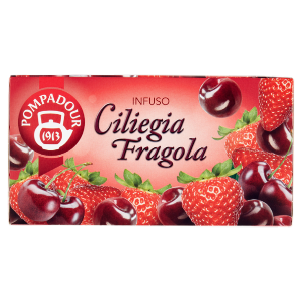Pompadour Infuso Ciliegia Fragola bustine 20 x 3 g