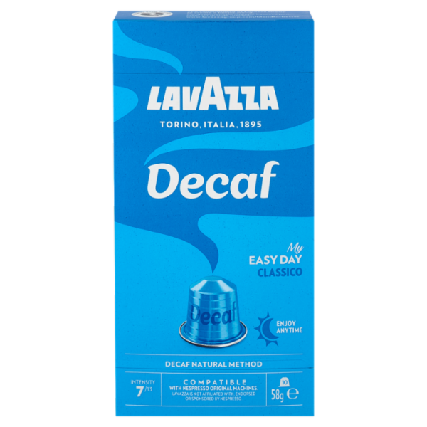 Lavazza Decaf Classico Compatible with Nespresso Original Machines 10 Capsule 58 g