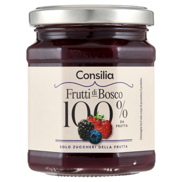Consilia 100% da Frutta Frutti di Bosco 230 g