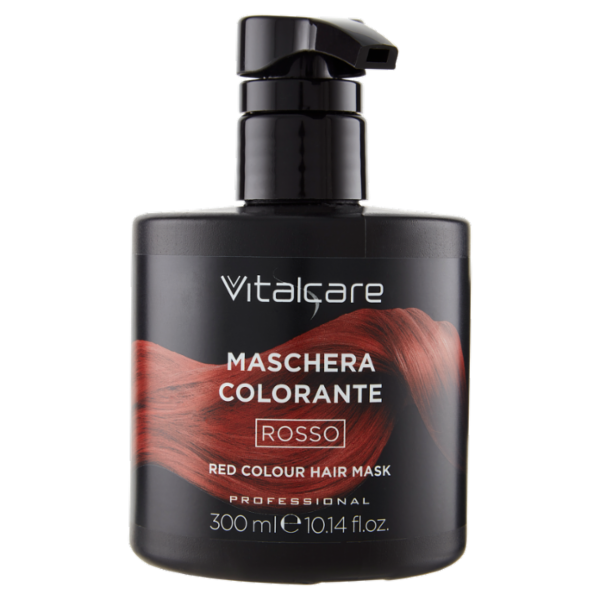 Vitalcare Professional Maschera Colorante Rosso 300 ml