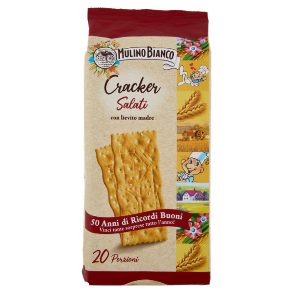 Mulino Bianco Cracker Salati con Farina Sostenibile 500g