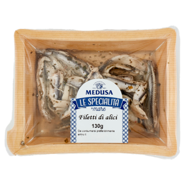 Medusa Le Specialità di mare Filetti di alici 130 g