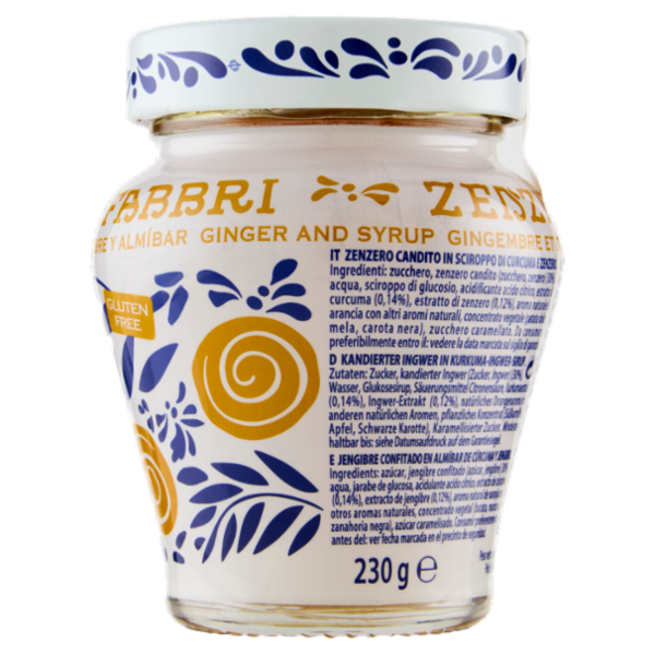 Zenzero Fabbri Zenzero e Sciroppo 230 g