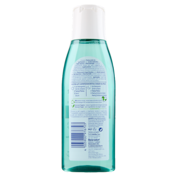 Nivea Derma Skin Clear Tonico Anti-Imperfezioni 200 ml