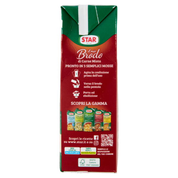 Star il mio Brodo di Carne Mista 500 ml