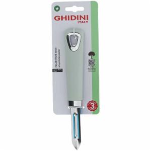 Ghidini Pelapatate Manico Verde Acqua