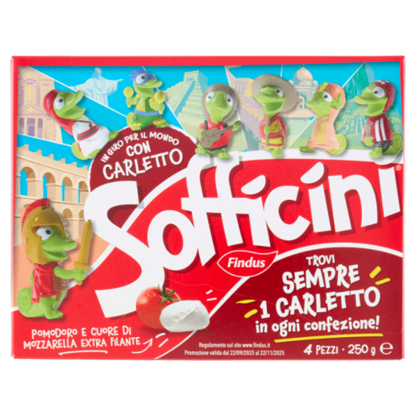 Sofficini Findus 4 Sofficini Pomodoro Più Mozzarella 250 g