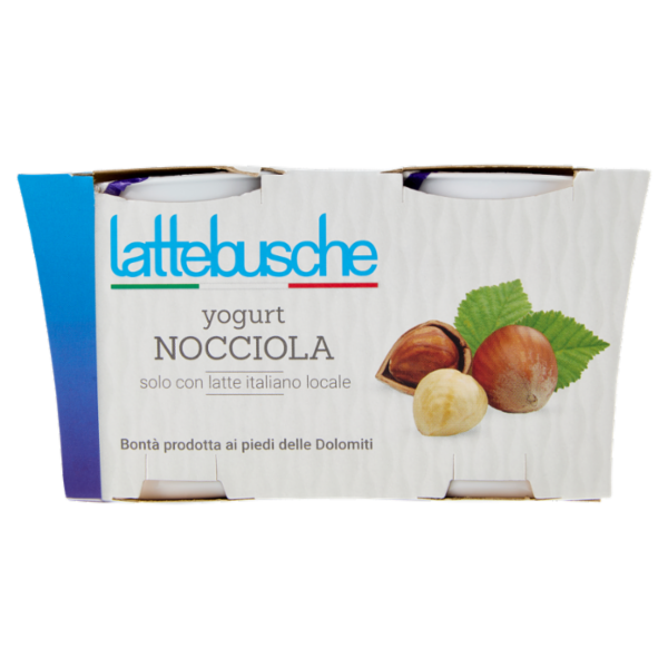 lattebusche yogurt Nocciola 2 x 125 g