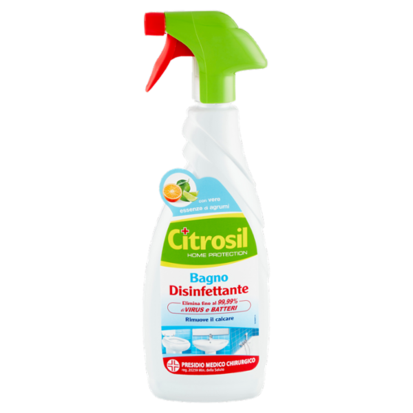 Citrosil Home Protection - Bagno Disinfettante virucida Green Cap, 650 ml