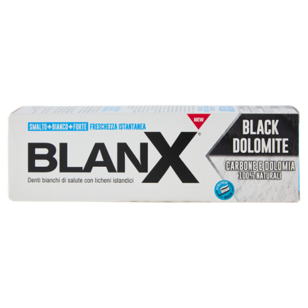 Blanx Black Dolomite Carbone e Dolomia 100% Naturali 75 ml