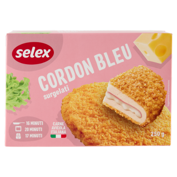 Selex Cordon Bleu Cotti Surgelati 250 g