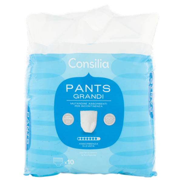 Consilia Mutandine Assorbenti Pants Misura Large 10 pezzi