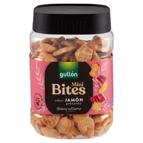 Gullón Mini Bites sabor Jamón presunto 250 g