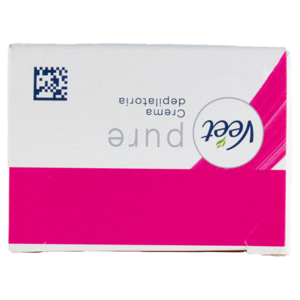 Veet Pure Crema Depilatoria Pelli Sensibili, per Gambe, Braccia, Ascelle e Zona Bikini, 200 ml