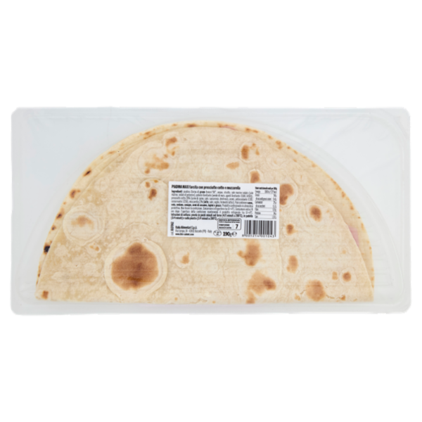ibis Snack Piadina maxi farcita con Prosciutto Cotto e Mozzarella 190 g