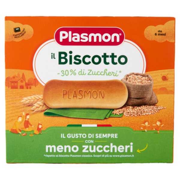 Plasmon il Biscotto -30% di Zuccheri* 320 g