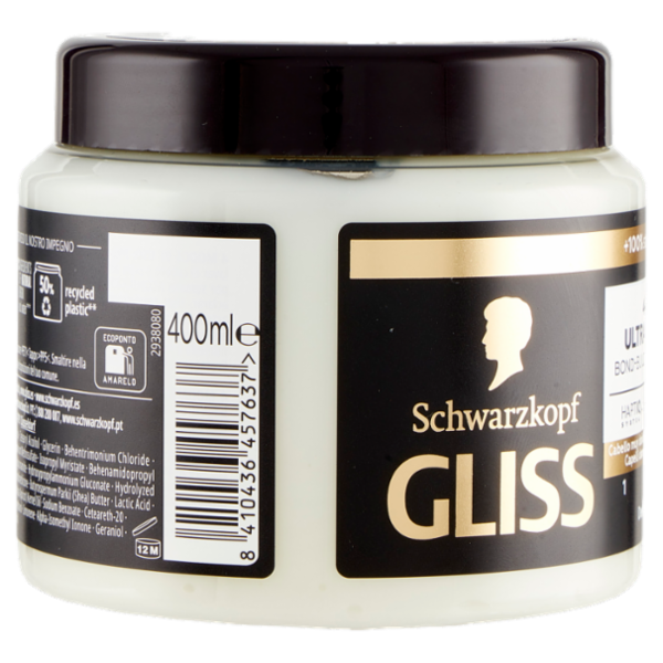 Gliss 4-in-1 Ultra Repair Maschera Bond Building per Capelli 400ml