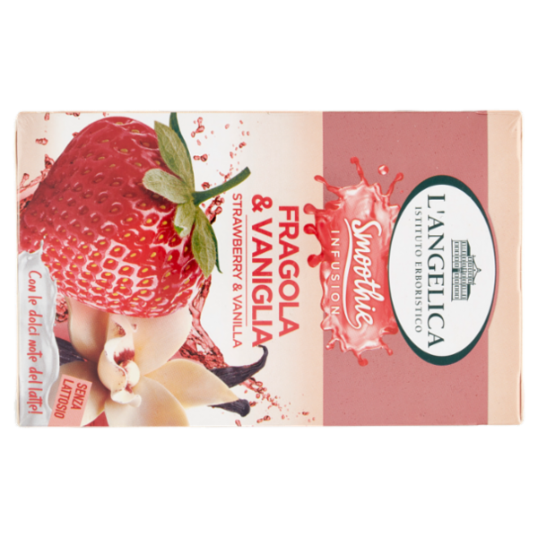 L'Angelica Smoothie Infusion Fragola & Vaniglia 15 Filtri 30 g