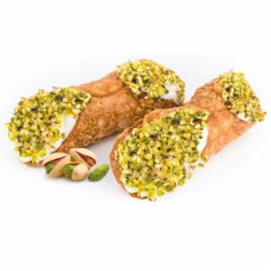 Cannolo Siciliano Con Granella Di Pistacchio