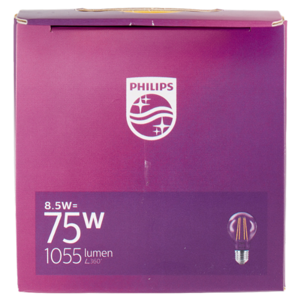 Philips Led goccia filamento 75W E27 2700K