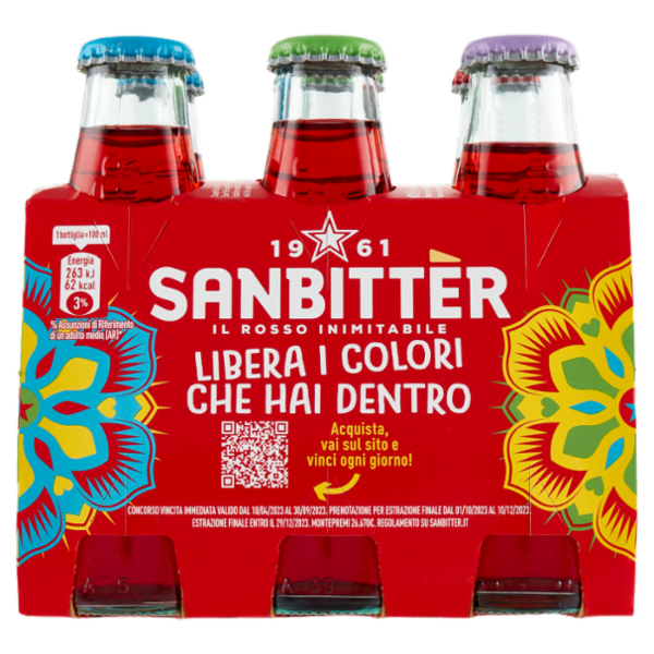 SANBITTER Rosso 6 x 10 cl
