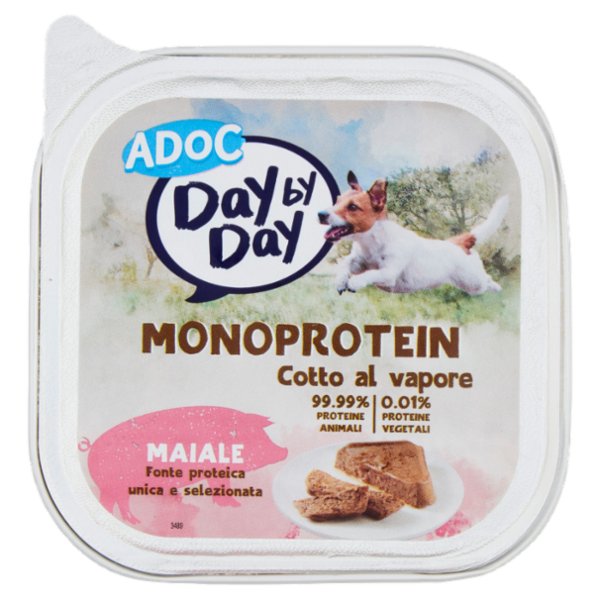 ADoC Day by Day Monoprotein Cotto al vapore Maiale 100 g