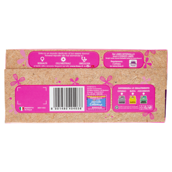 Lines intervallo Cotton Soft Regular 80 pz