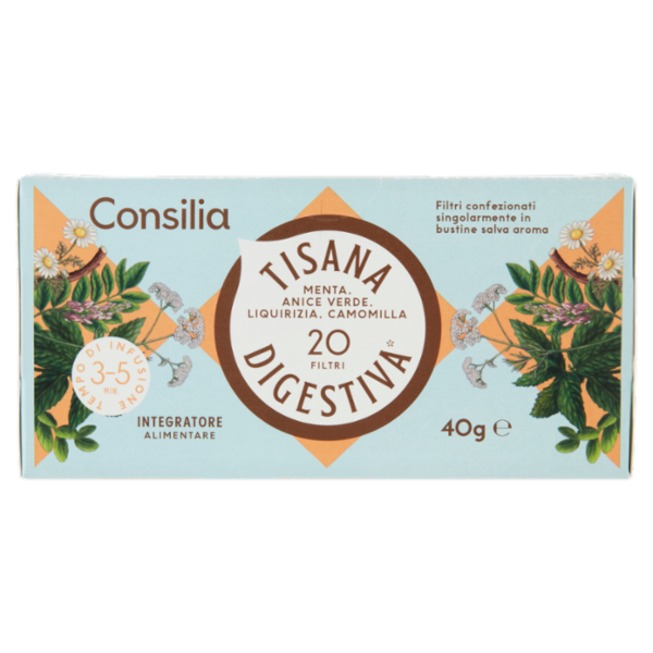 Consilia Tisana Digestiva* 20 Filtri 40 g