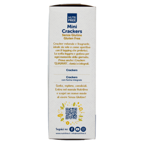 Nutrifree Mini Crackers Senza Glutine 125 g