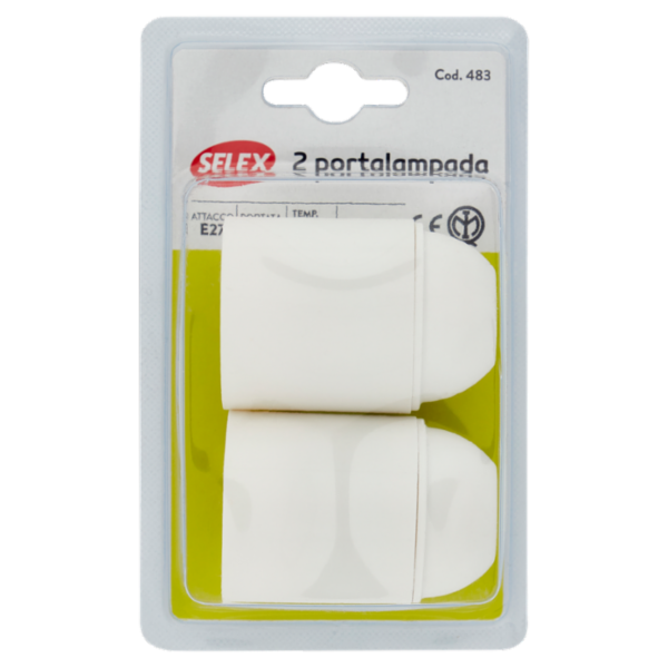 Selex Portalampada E27 Bianco