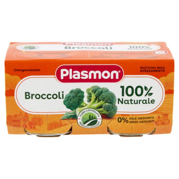 Plasmon Omogeneizzato Broccoli 2 x 80 g