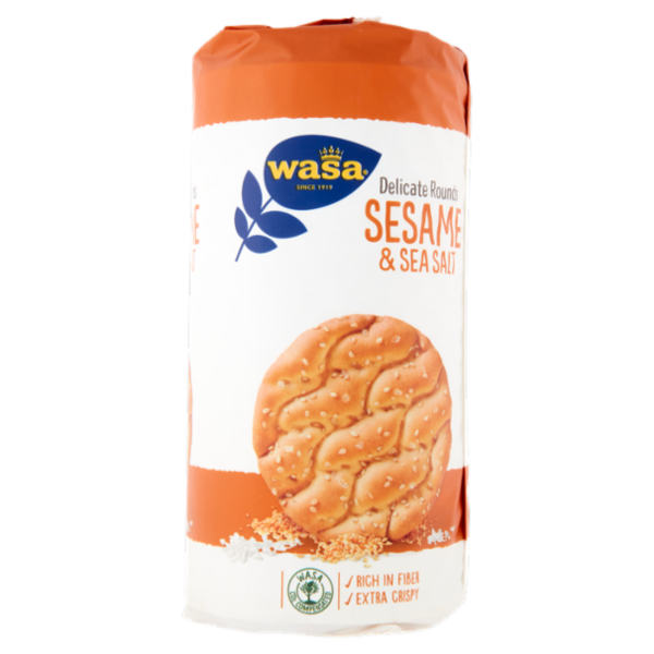 Wasa Runda Sesam & Seasalt Cracker con Semi di Sesamo 290g