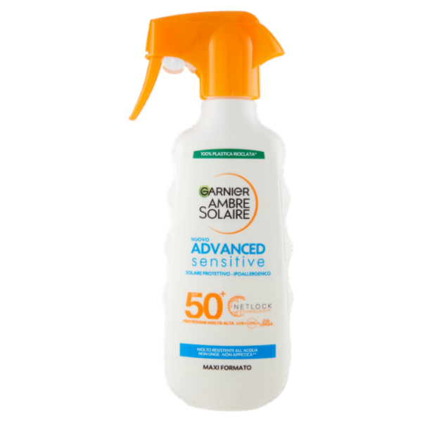 Garnier Ambre Solaire Sensitive Advanced Gachette IP50+ 300 ml