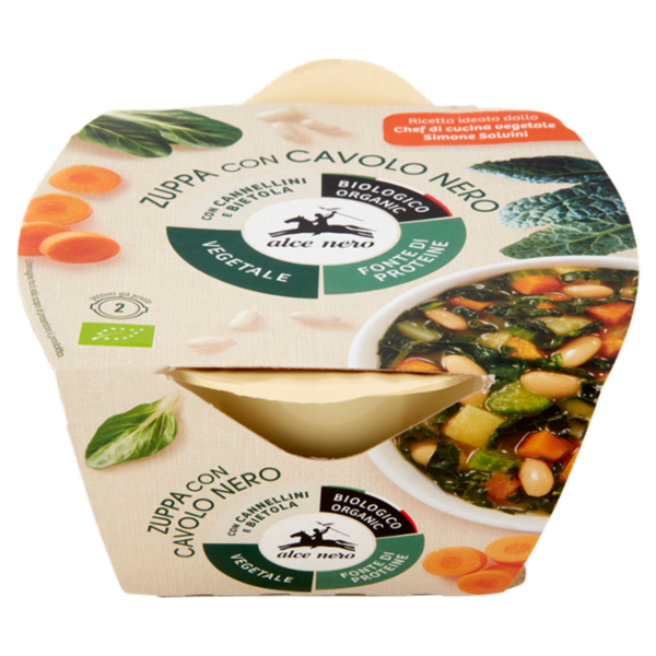alce nero Zuppa con Cavolo Nero 580 g