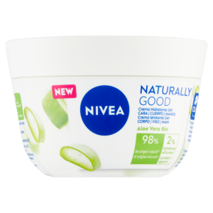 Nivea Naturally Good Crema Idratante 24h Aloe Vera Bio 200 Ml