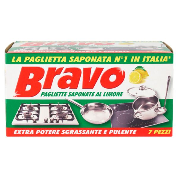 Bravo Pagliette Saponate al Limone 7 pz