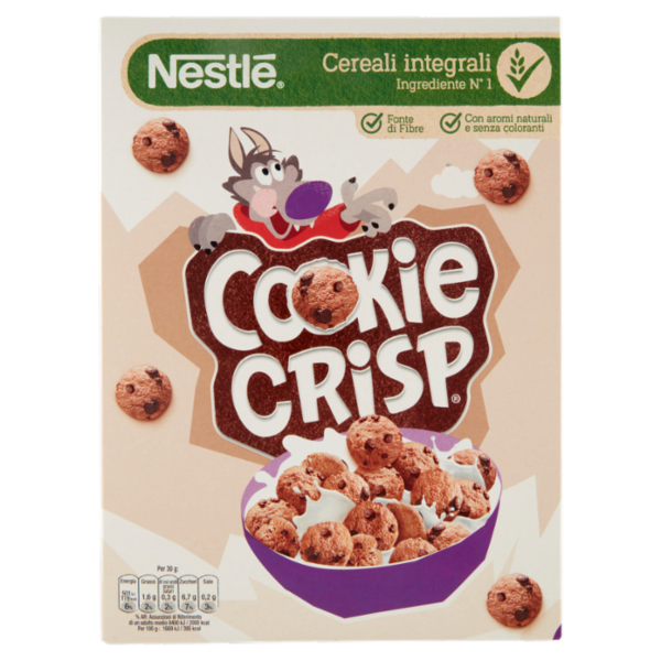 COOKIE CRISP Cereali a forma di biscotto cookie 260g