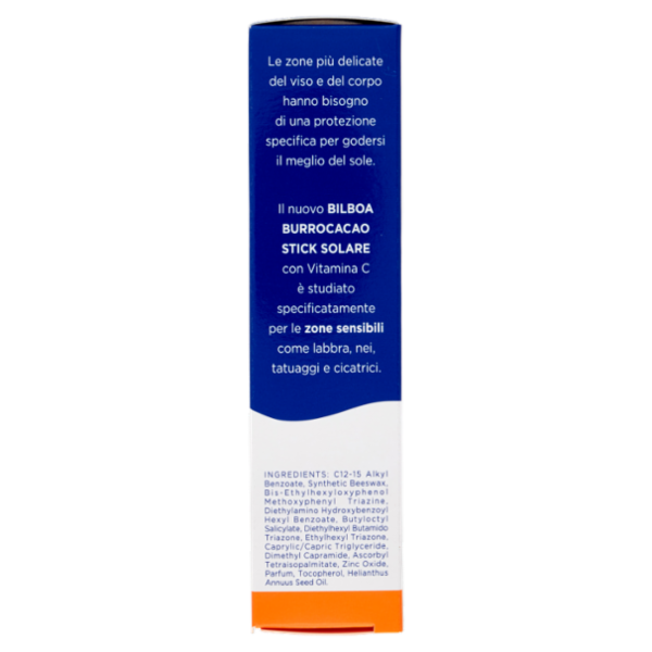 Bilboa Burrocacao Stick Solare 50+ Molto Alta con Vitamina C 12 ml