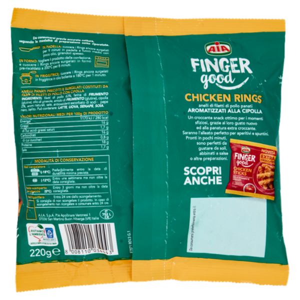 Aia Finger good Chicken Rings 220 g