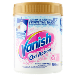 Vanish Oxi Action Multipower Polvere Bianca Smacchiatore Bucato 500 g