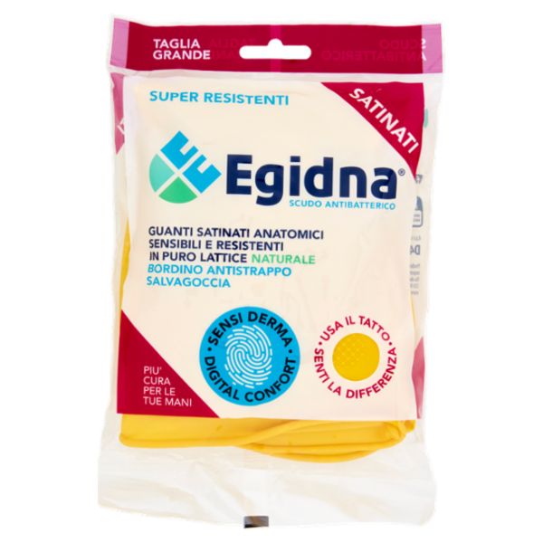 Egidna Guanti Satinati Taglia Grande